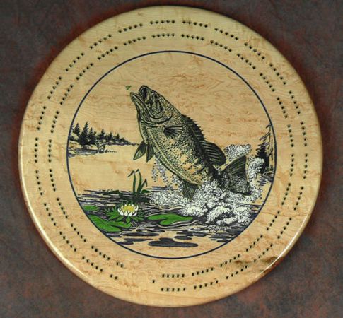 cribbage board bass