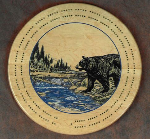 cribbage board bear