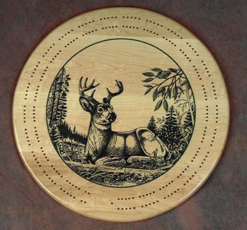 cribbage board buck