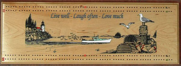 cribbage board sq coast