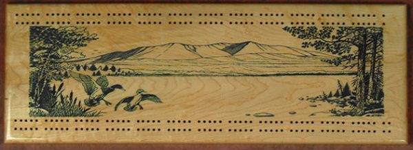 cribbage board sq katahdin