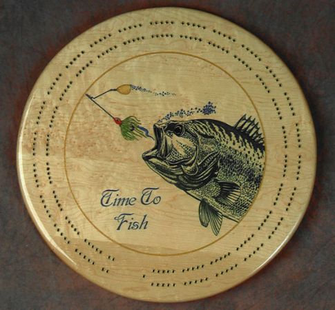 cribbage board time to fish