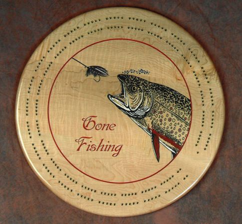 cribbage board trout