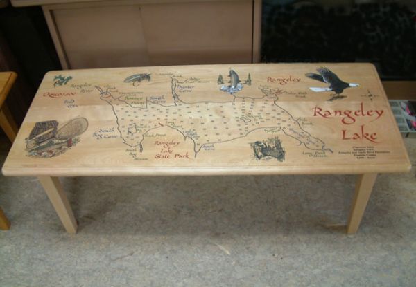 rangley lake coffee table